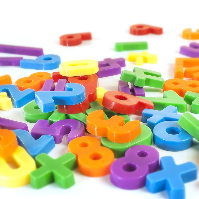 Miniland 45314 - Magnetische 54 Zahlen - 3 cm, 54