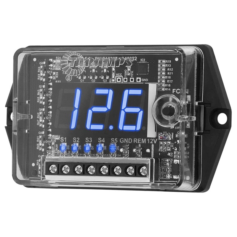 Taramp's Automotive Digital Voltmeter and Sequencer VTS 5.1 Blue LED
