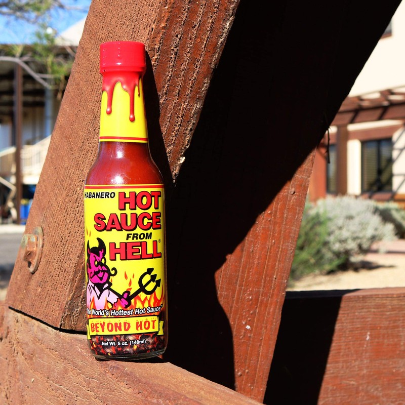 Spicy Hot Sauce From Hell - 5 oz. - Premium