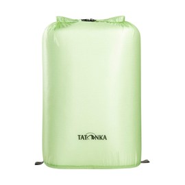 Tatonka SQZY Dry Bag Waterproof 20 L Ultralight Storage Bag with Roll Closure and Taped Seams - Ideal for Sorting Travel Luggage - 20 Litres - PFC-Free - Light Green