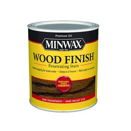 Minwax 22716 1/2 Dark Walnut Wood Finish Interior Wood Stain