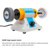 Bench Buffer Polishing Machine, 320W 110V Jewelry Polisher, Multi-Function Benchtop