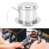 Vietnamese Coffee Filter 100ML Lightweight Rustproof Stainless Steel Coffee Dripper