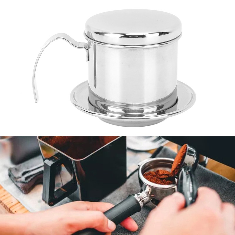 Vietnamese Coffee Filter 100ML Lightweight Rustproof Stainless Steel Coffee Dripper