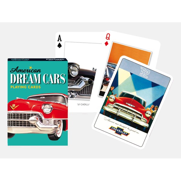 Piatnik 00 1620 Dream Cars Playing Cards