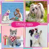Sanwuta 108 Pcs Dog Bandanas Bulk for Summer Soft Breathable