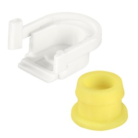 2pcs Transmission Shifter Bushing Set, OEM# KV6Z-7K340-A Transmission Shifter Cable Bushing and Cap Shift Cable Connector Bushing Car Accessories Compatible with Ford