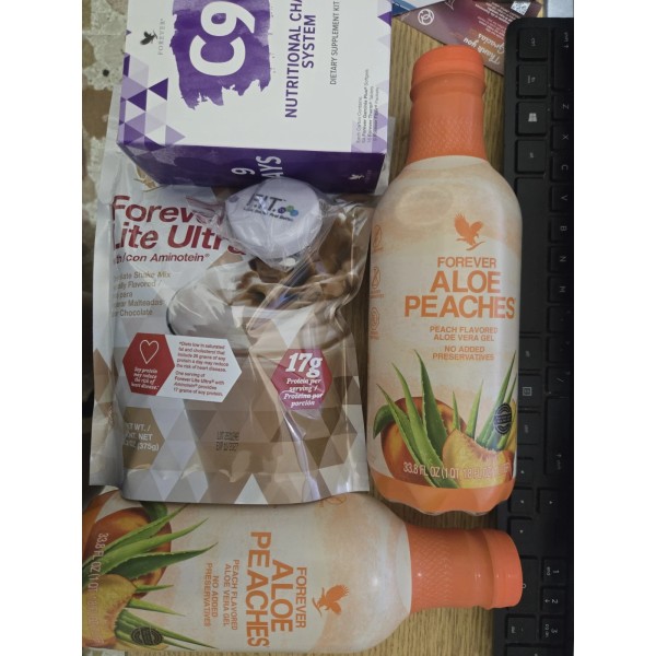 Forever Living Clean 9 Forever Living w/Aloe Peaches Detox Program