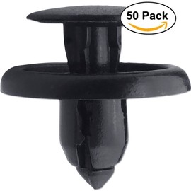 Lantee 50 Pcs Front Fender Liner Push in Retainer Clips for 90467-07166 Toyota Avalon Camry Corolla Echo Land Cruiser Matrix MR2 Spyder Paseo Prius Sienna Tercel Tundra Venza, Scion xA