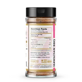 Underground Bio Labs| Prep By Jefe Premium Seasoning | Low Sugar/Sodium | MSG/Gluten Free | 13 Mouthwatering Flavors | Reinvigorate Your Meal Prep (5oz) (Hawaiian BBQ)