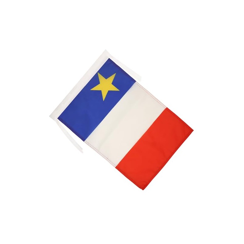 AZ FLAG Acadia Flag 18'' x 12'' cords - Canada