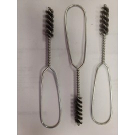 HIGHTBRUSH EO34 3/4'' FITTING BRUSH STAINLESS STEEL LOOP HANDLE 3 PIECES