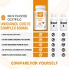 Ubiquinol CoQ10 600mg Softgels - Active Form of CoQ10 Plus