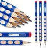 M&G 12 Pcs Triangular Hole Pencils for Kids, Triangular Pole