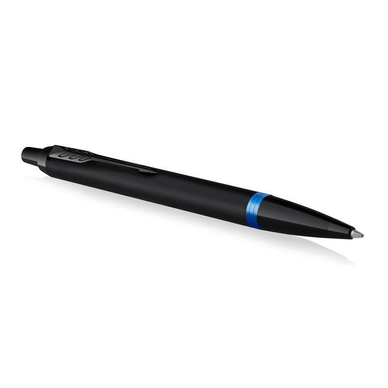 Parker IM Premium Ballpoint Pen | Matte Black with Marine
