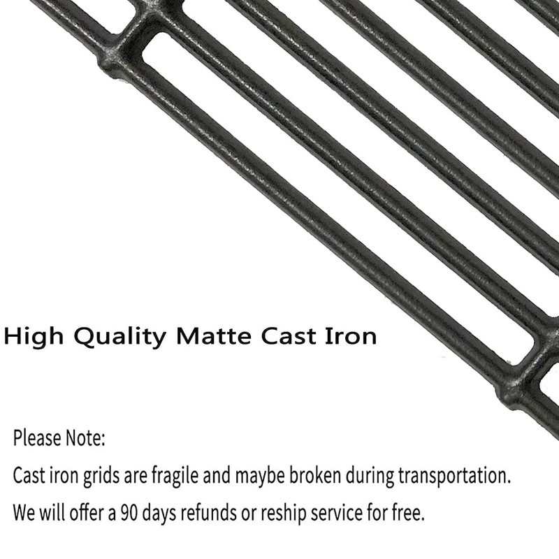 C6505A(4-Pack) 19 3/4" Cast Iron Cooking Grid Grates Replacement for