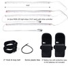 2 Sets 2pcs 15.6in LED Bike Lights Kit for Night