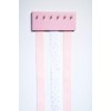 Pink Wood Long Ribbons Bow Organizer Headband Holder Poplar Plaque