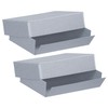 Lineco, Archival Storage Box, Museum Preservation Organizer with Drop Front