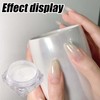 Upgrade your Nails with High Glassy Pearl Chrome Powder: 2
