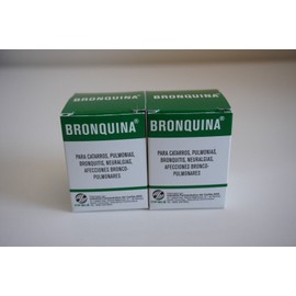 INFACA (2 Pack) BRONQUINA 1 OZ - COLD AND FLU RELIEF/Para la Gripe y Pecho Apretado