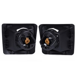 ALLGOOD Fog Lights w/Bulbs, Compatible with GMC Sierra 1500 2014-2015, Smoky Lens Front Bumper Driving Fog Lights Lamps 1Pair