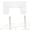 PIAOLGYI Replacement Shelf Set for IKEA Milsbo Glass-Door Cabinet, Horseshoe