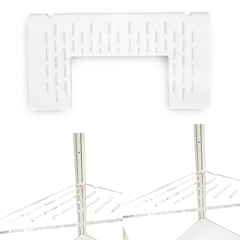 PIAOLGYI Replacement Shelf Set for IKEA Milsbo Glass-Door Cabinet, Horseshoe