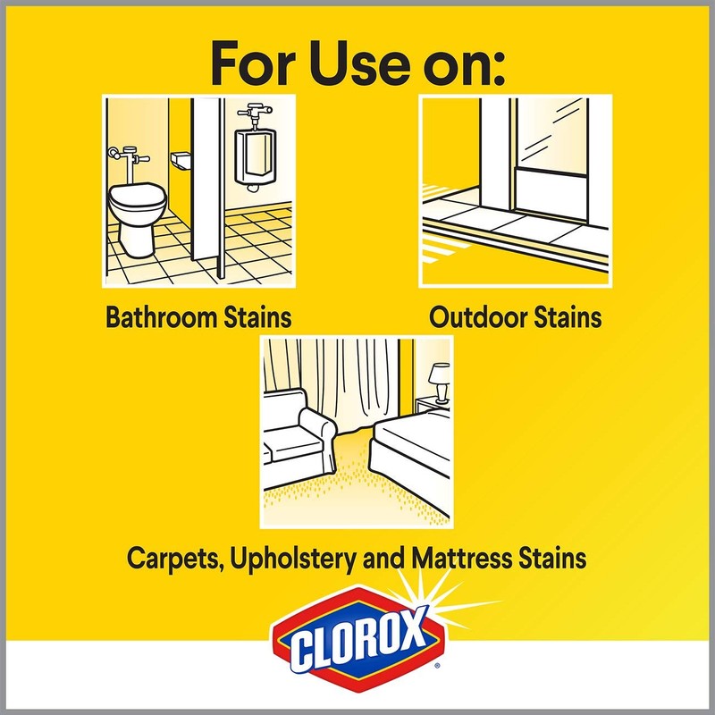 Clorox Urine Remover for Stains and Odors, Spray Bottle, 32