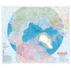 North Circumpolar Region Wall Map - Bilingual - Atlas of