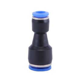 Pneumatic Connectors,6mm to 4mm Pneumatic Fittings Push in Straight Double Reducer Connectors Water Hose Quick Connect for Air Water Hose