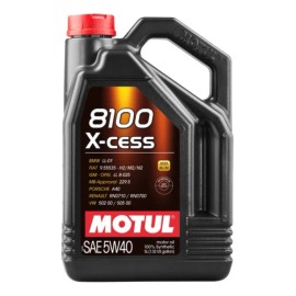 Aceite Motor Auto Motul 8100 5w40 Xcess 100% Sintétic 5l