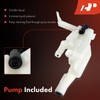 A-Premium Windshield Washer Reservoir with (Washer Pump/Filler Neck/Cap/Hose/Bracket) Compatible with