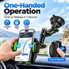 Suction Cup Car Phone Holder for Hands-Free Driving – Adjustable