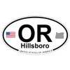 US Decal, Inc. Hillsboro, Oregon Oval Sticker