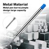 TIESOME 5pcs Replaceable Ballpoint Pen Refills with Spring Metal Ball