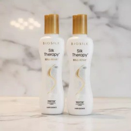 Biosilk 바이오실크 실크테라피 본드 앤 리페어 에센스 130ml 2개 Biosilk Silk Therapy Bond and Repair Essence 130ml 2pcs