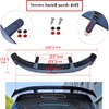 Universal Roof Tail Spoiler Modified Wing Fit for Ford Focus