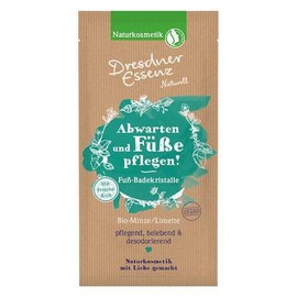 DE Naturell Foot Bath Crystals Organic Mint/Lime 40 g