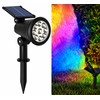 9 LED Solar Powered Garden Spotlight – Adjustable IP65 Waterproof