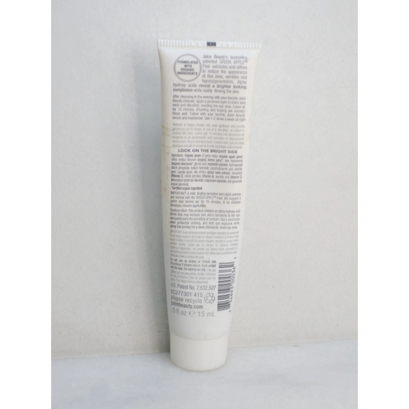 JUICE BEAUTY GREEN APPLE PEEL SENSITIVE EXFOLIATES & BRIGHTENS 0.5