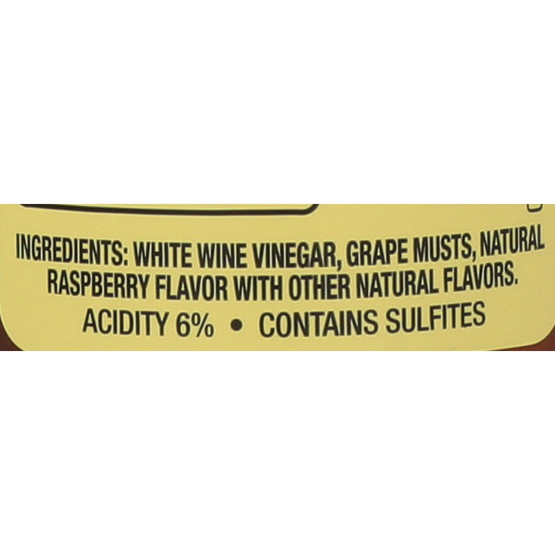 Alessi Foods White Balsamic Raspberry Blush Vinegar, 8.5 oz, Red