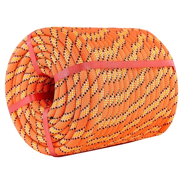 Double Braided Polyester Rope (1/2 in x 150 ft), High
