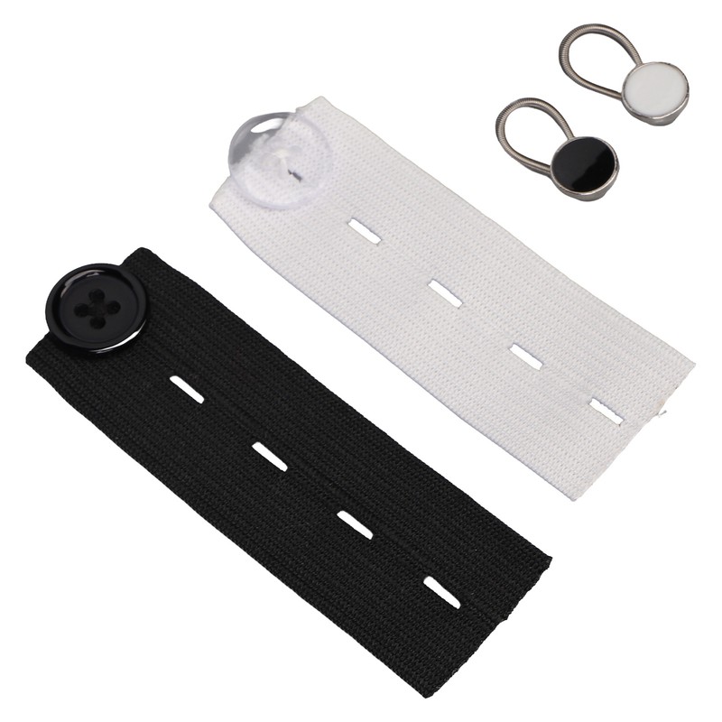 20pcs Extender Button Set with 10 Elastic Waist Extender Button
