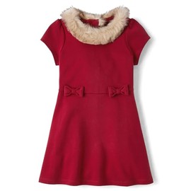 Gymboree,and Toddler Short Sleeve Dressy Dress,Salsa Red,10