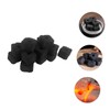 Kisangel 1bag Fireplace Charcoal Tablets Multi-Functional Bamboo Charcoal for Camping