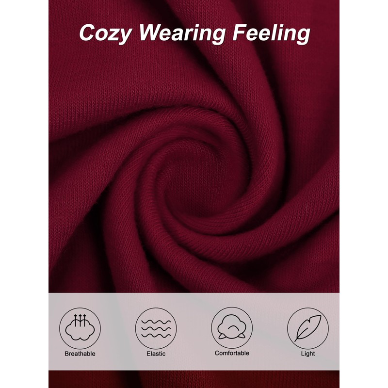 Cooraby 5 Pack Boys Long Sleeve Tees Boys' Long Sleeve