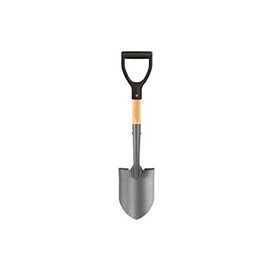 Bon 84-674 8-1/2-Inch by 6-Inch Round Point General Purpose Mini Shovel with 19-Inch D Style Handle