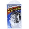 Gamakatsu 25 Pack EWG Offset Worm Hook (Black, 4/0), Model