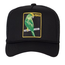TOP HEADWEAR Men's Animal Trucker Hat - Snapback Farm Cap, Perico Parakeet